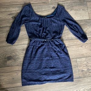 Navy Lace Dress